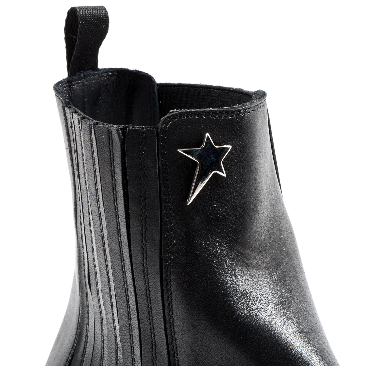 Andrew Charles Womens Ankle Boot Black HAYLEY