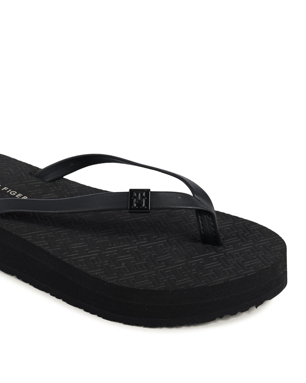 Chanclas Tommy Hilfiger para mujer negras FW0FW07854BDS