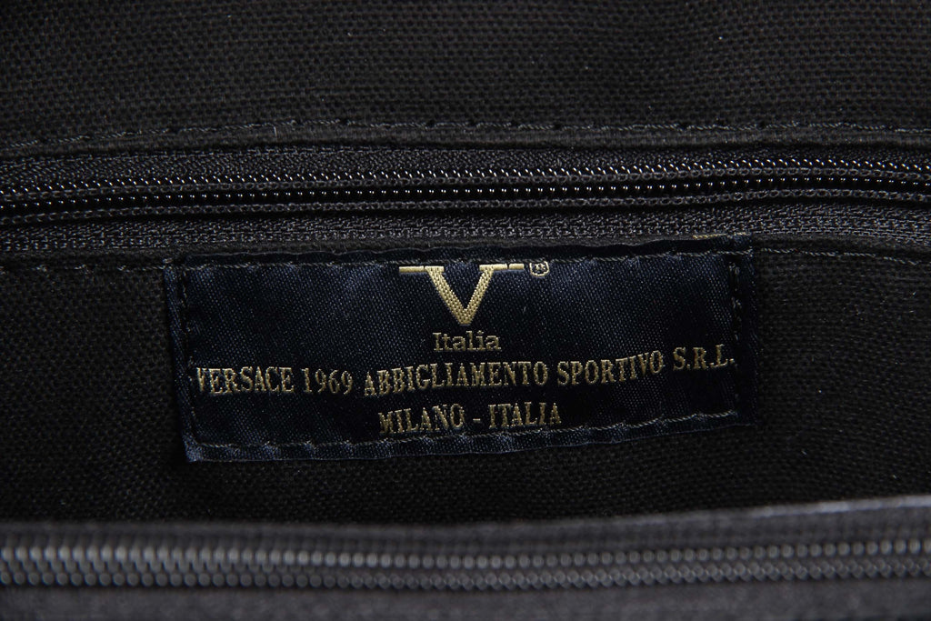 Bolso de mano para mujer V 1969 Italia V013-S SAFFIANO NEGRO