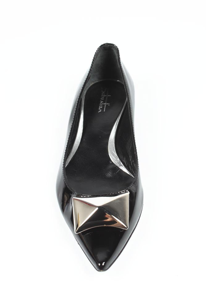 Sebastian Milano bailarina de mujer S2914M VERNICE NERA+NIKEL