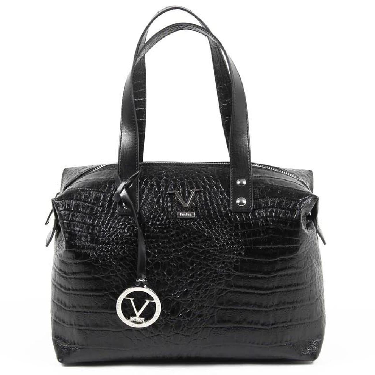 Bolso Mujer V 1969 Italia ARC03 ROMINA COCCO NERO