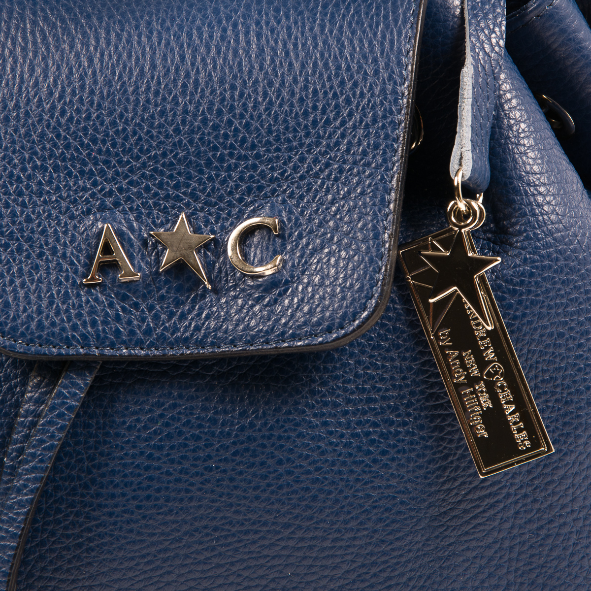 Bolso de mano para mujer Andrew Charles Azul KYLE