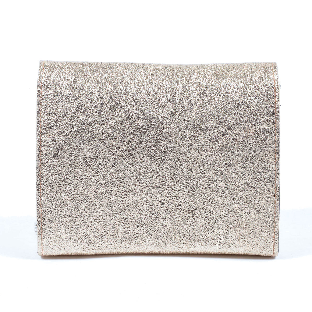 Bolso de mano para mujer V 1969 Italia Dorado PANAMÁ