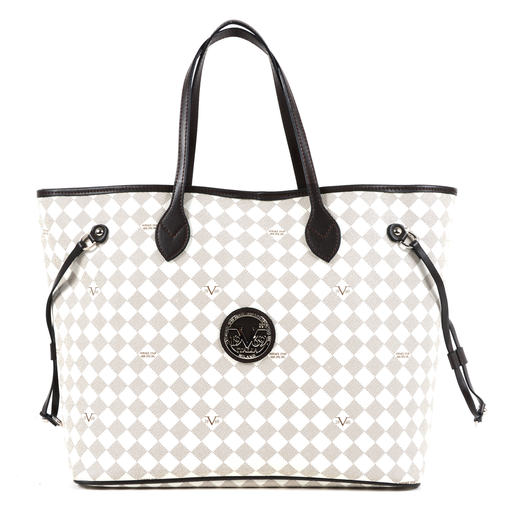 V 1969 Italia Womens Handbag White DELHI