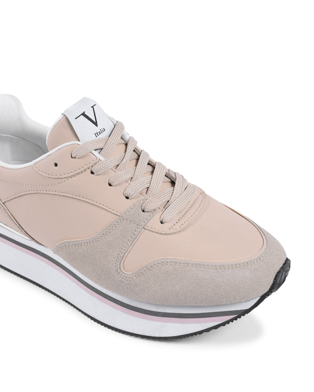 Zapatillas V Italia para mujer beige SNK 003 W SAND