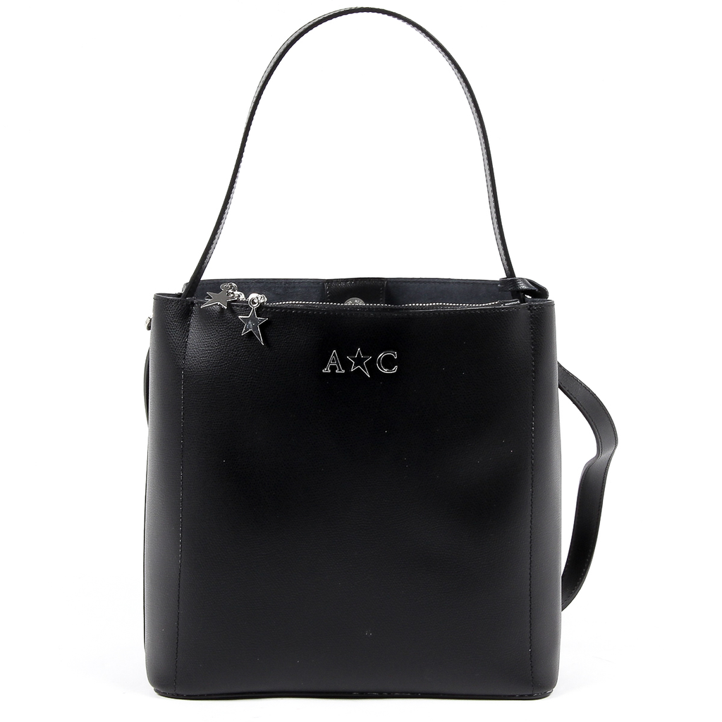 Andrew Charles Womens Handbag Black KYLA