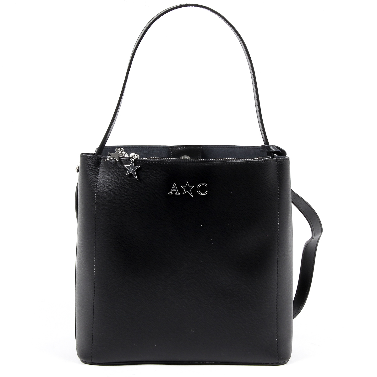 Andrew Charles Womens Handbag Black KYLA