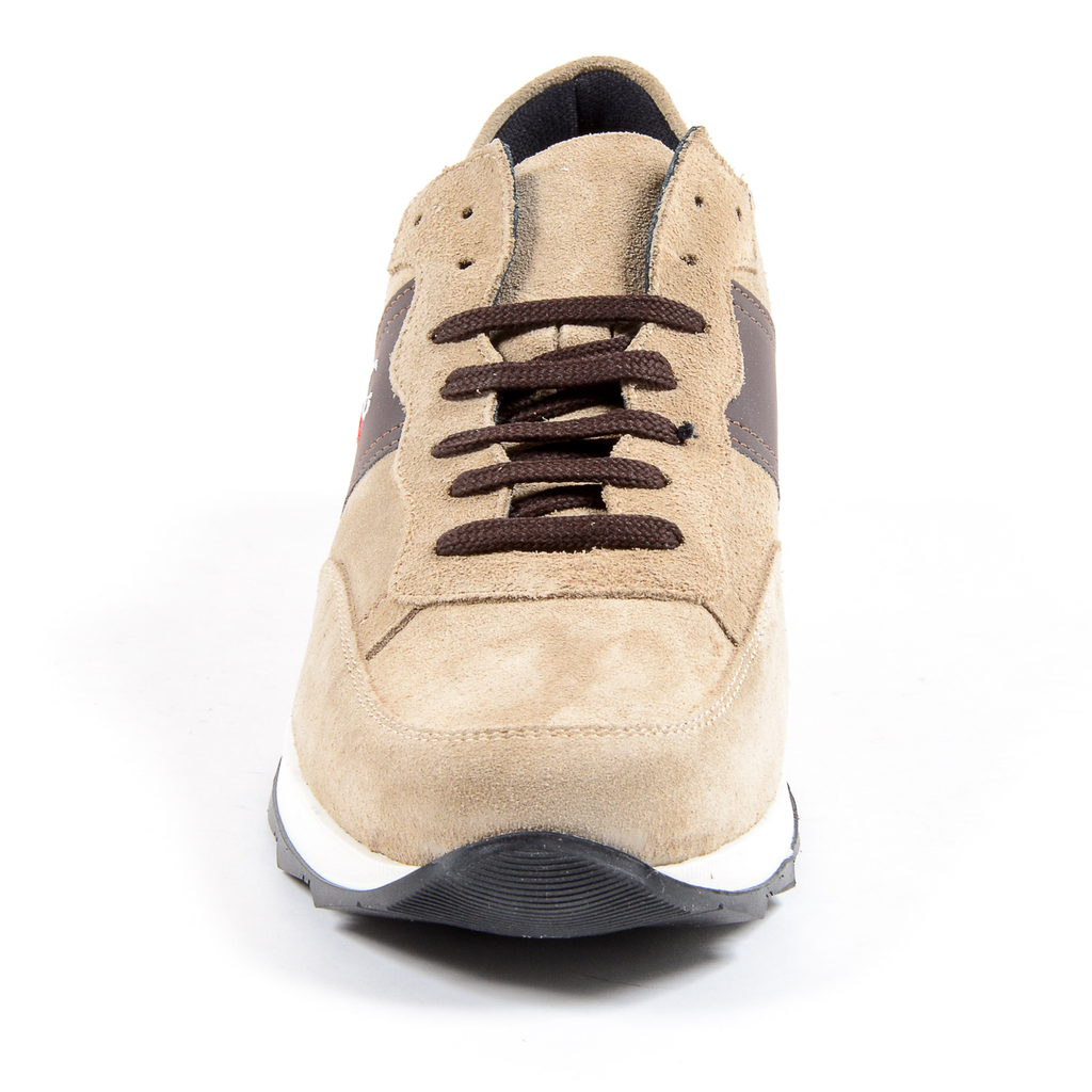 Andrew Charles Mens Sneaker Beige LENNY