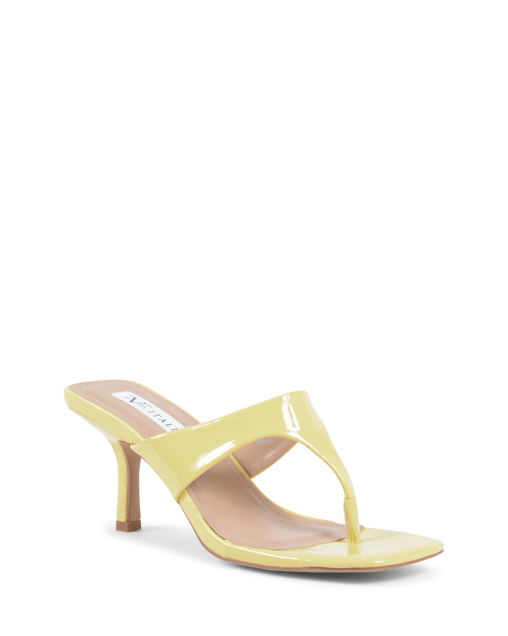 19V69 Italia Sandalia Mule para Mujer Amarilla V81819 AMARILLO