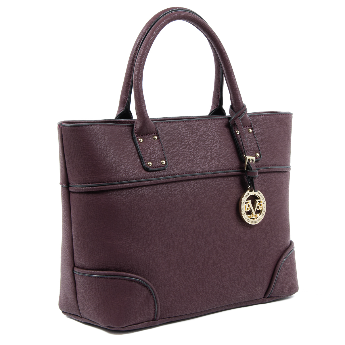 V 1969 Italia Bolso de mano para mujer Burdeos SOPHIA