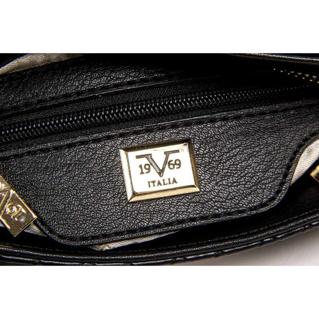 Bolso de hombre V 1969 Italia V1969008 NEGRO