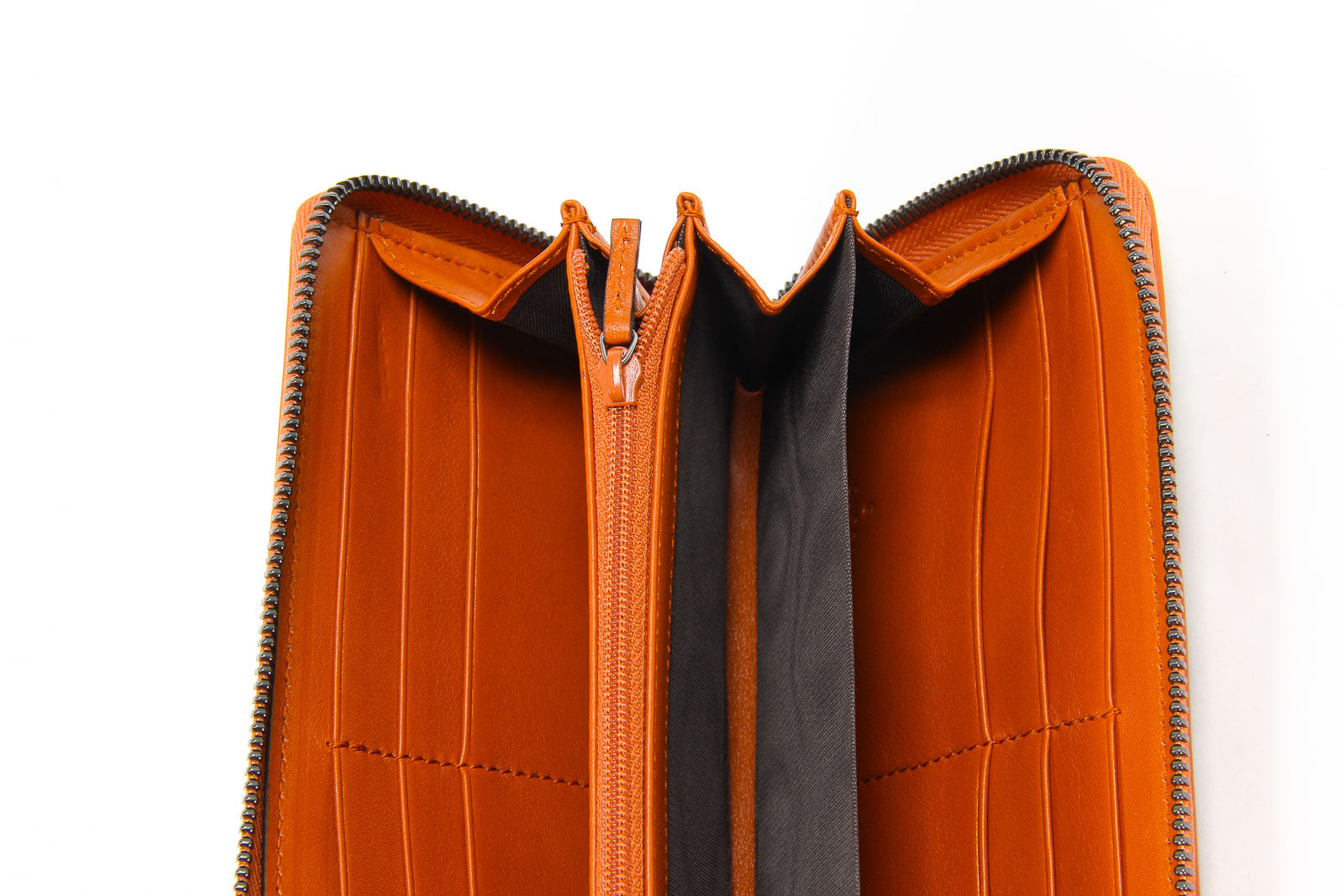 Cartera de mano con cremallera alrededor de lona Guccissima Web GG Supreme para hombre de Gucci