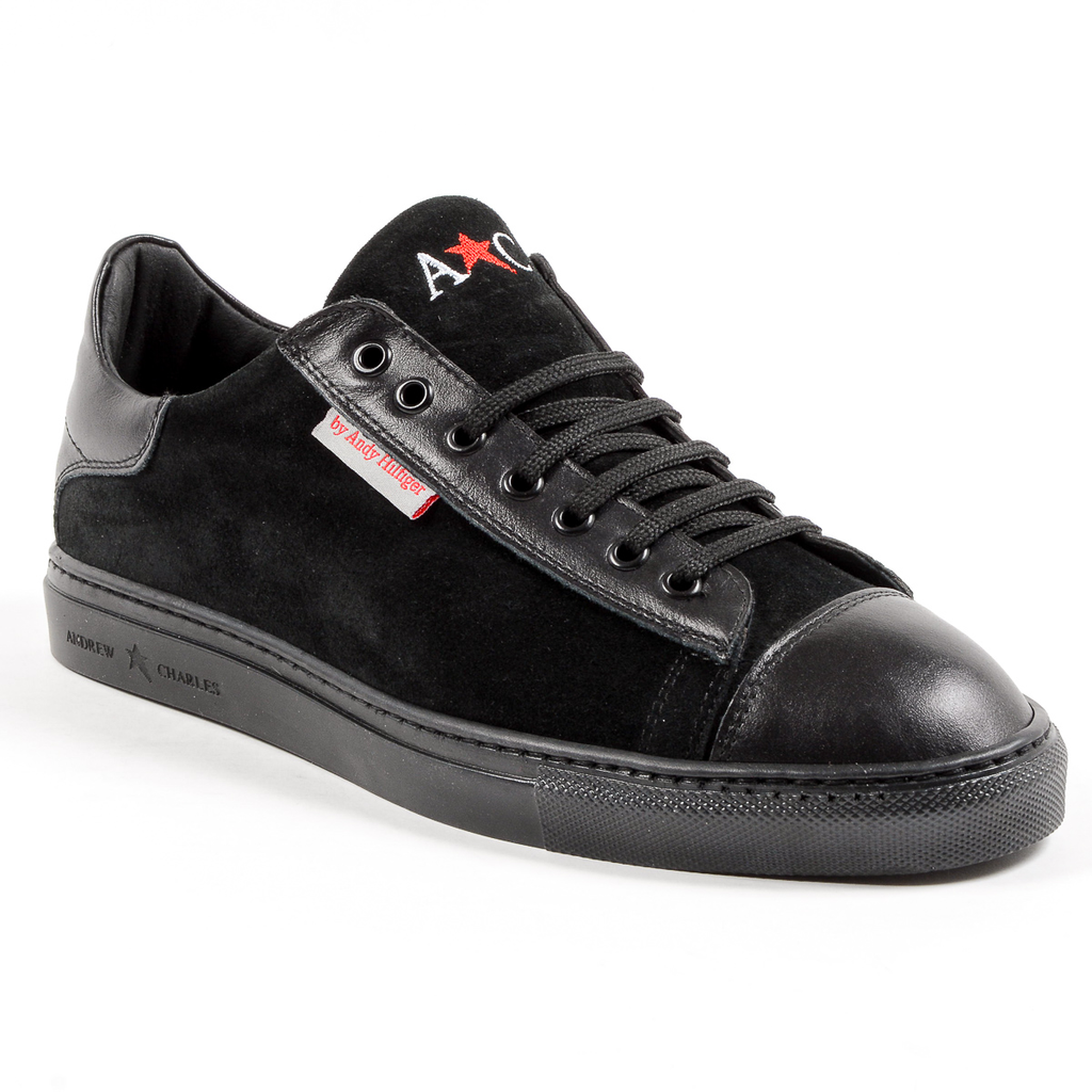 Andrew Charles Mens Sneaker Black TOM