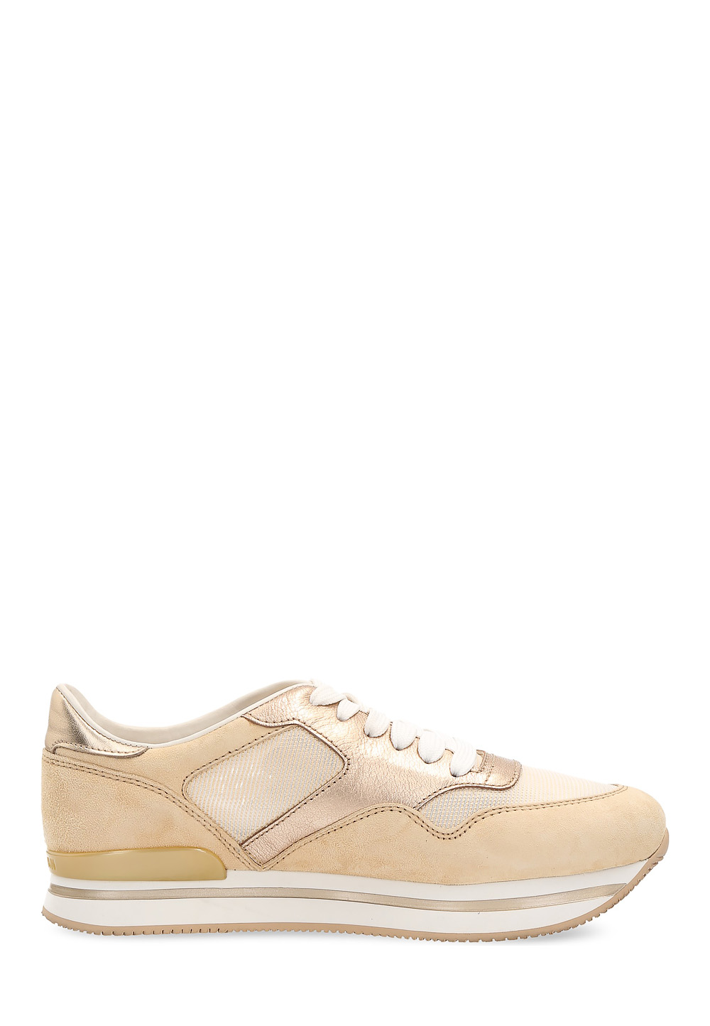 Zapatillas Hogan para mujer en beige HXW2220N6205TG058M