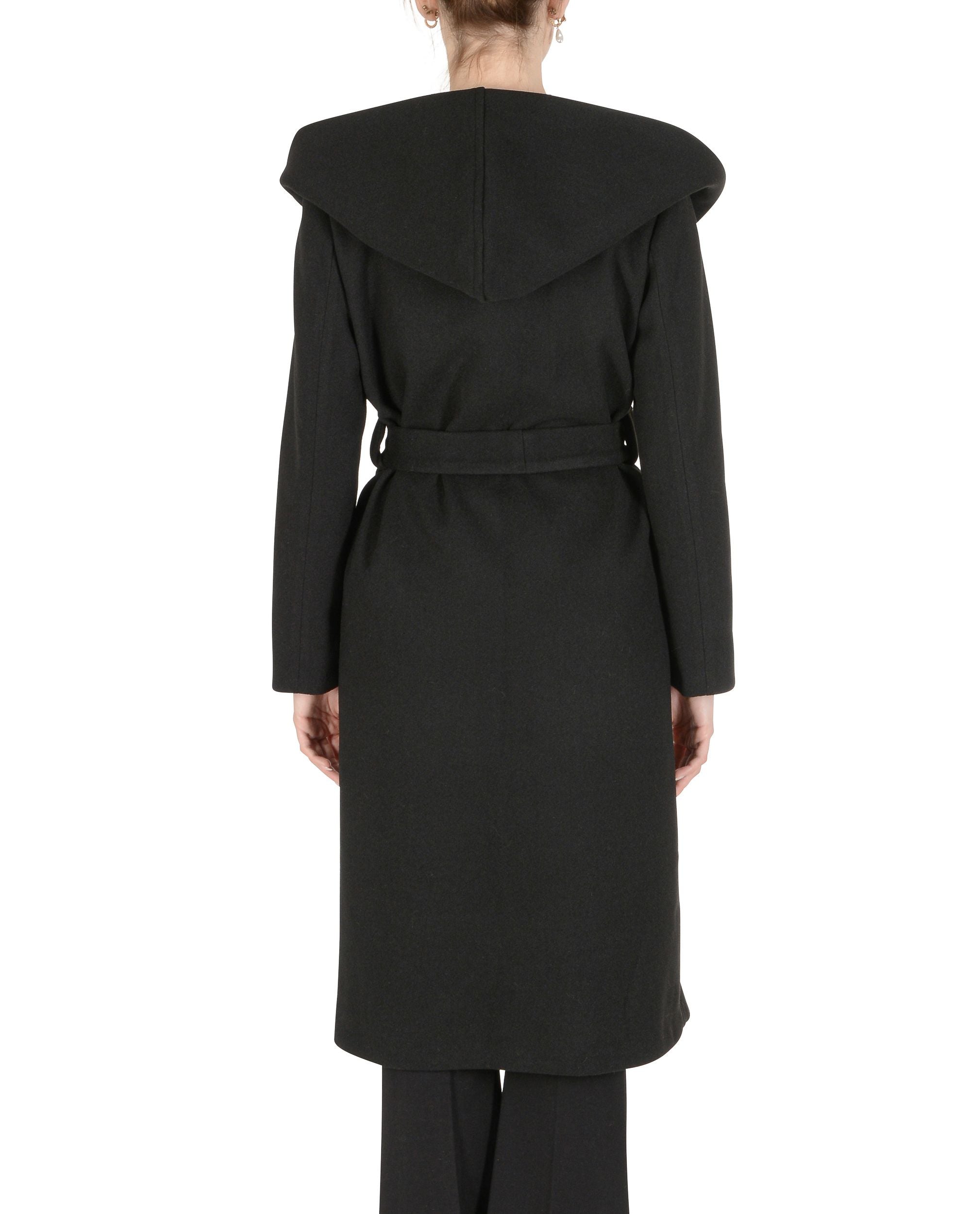 19V69 Italia Abrigo de mujer Negro TERESSA BLACK