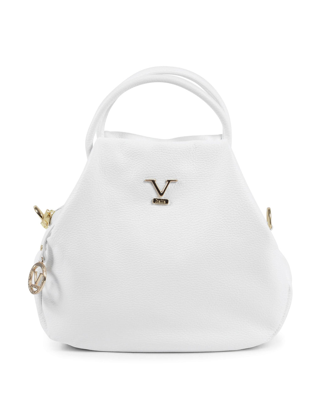 Bolso de mano de mujer V Italia Blanco V10312 52 DOLLARO BIANCO