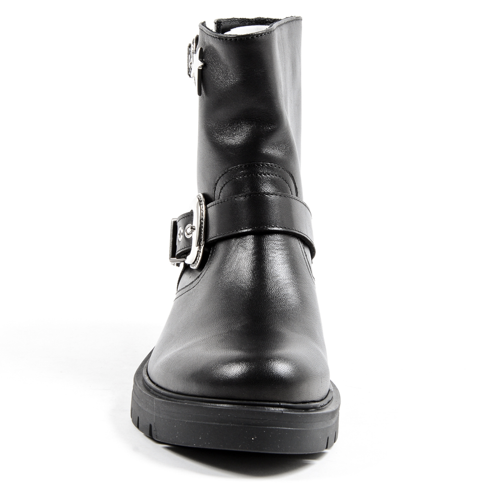 Andrew Charles Womens Short Boot Black CARLY
