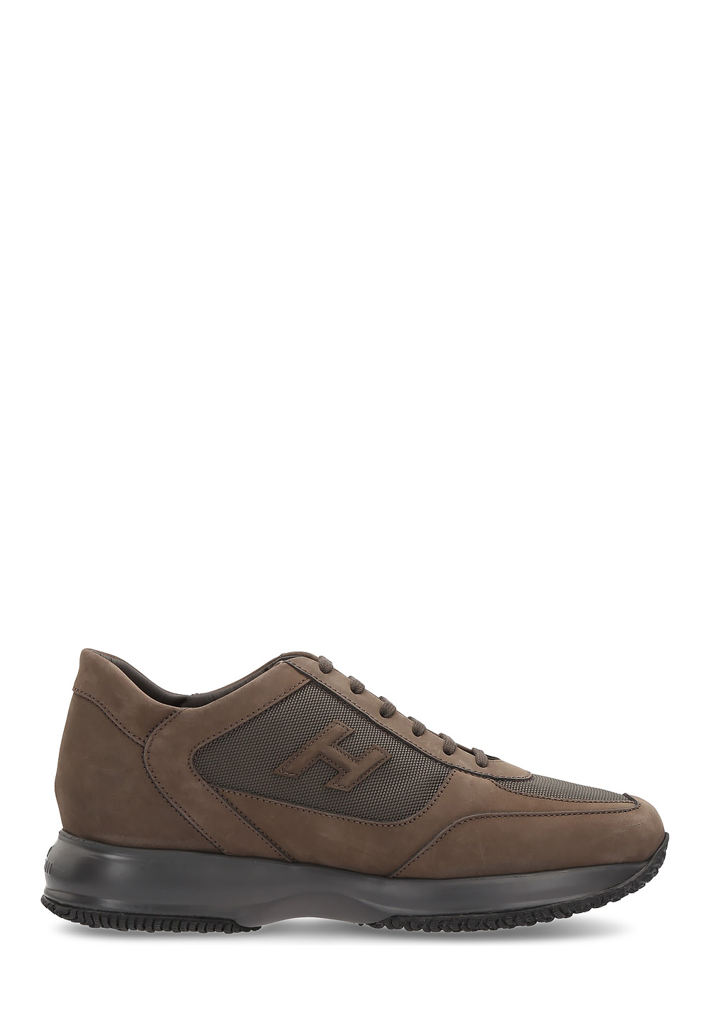 Hogan Mens Sneaker Brown Interactive HXM00N0I980008659H3