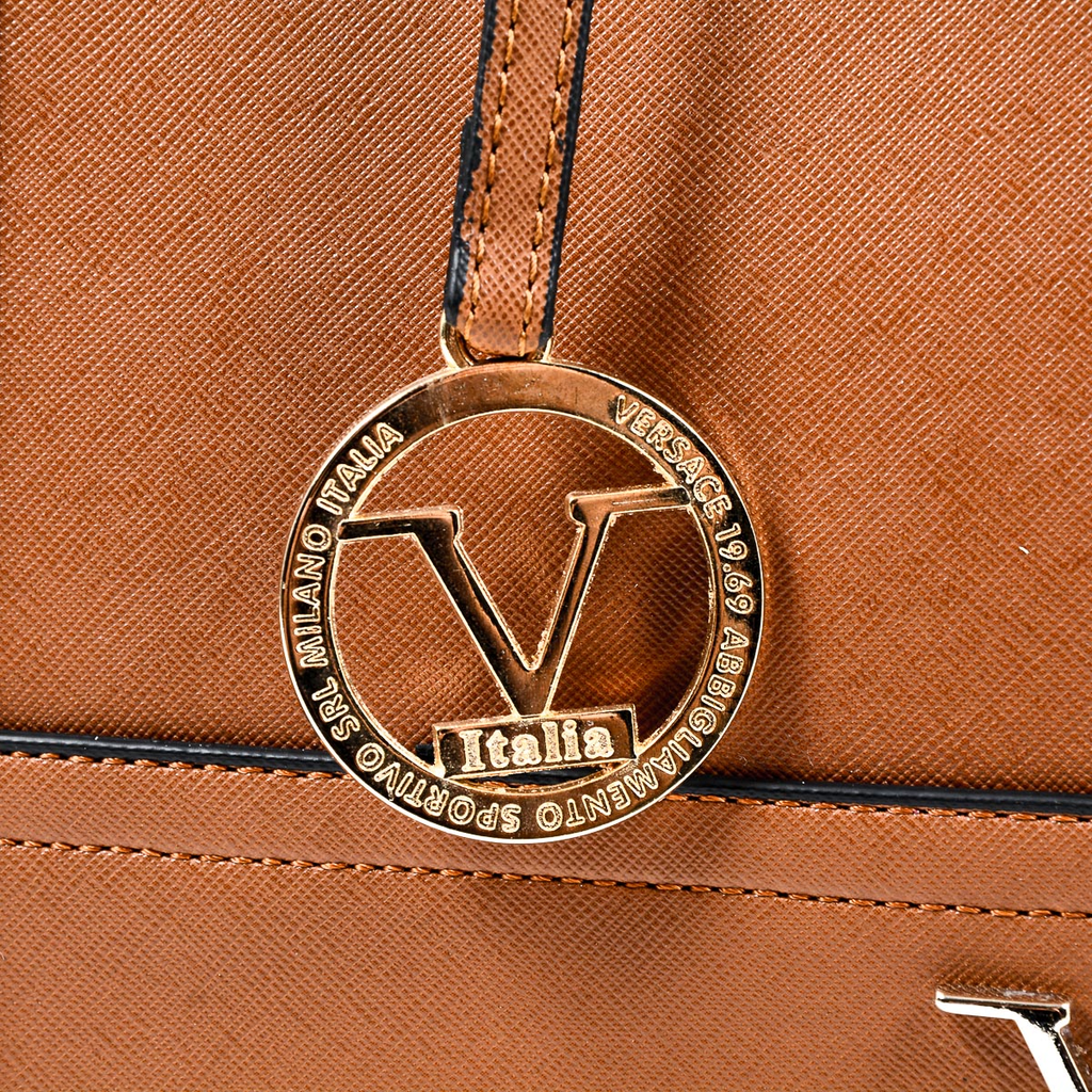 V 1969 Italia Womens Handbag Brown GIL