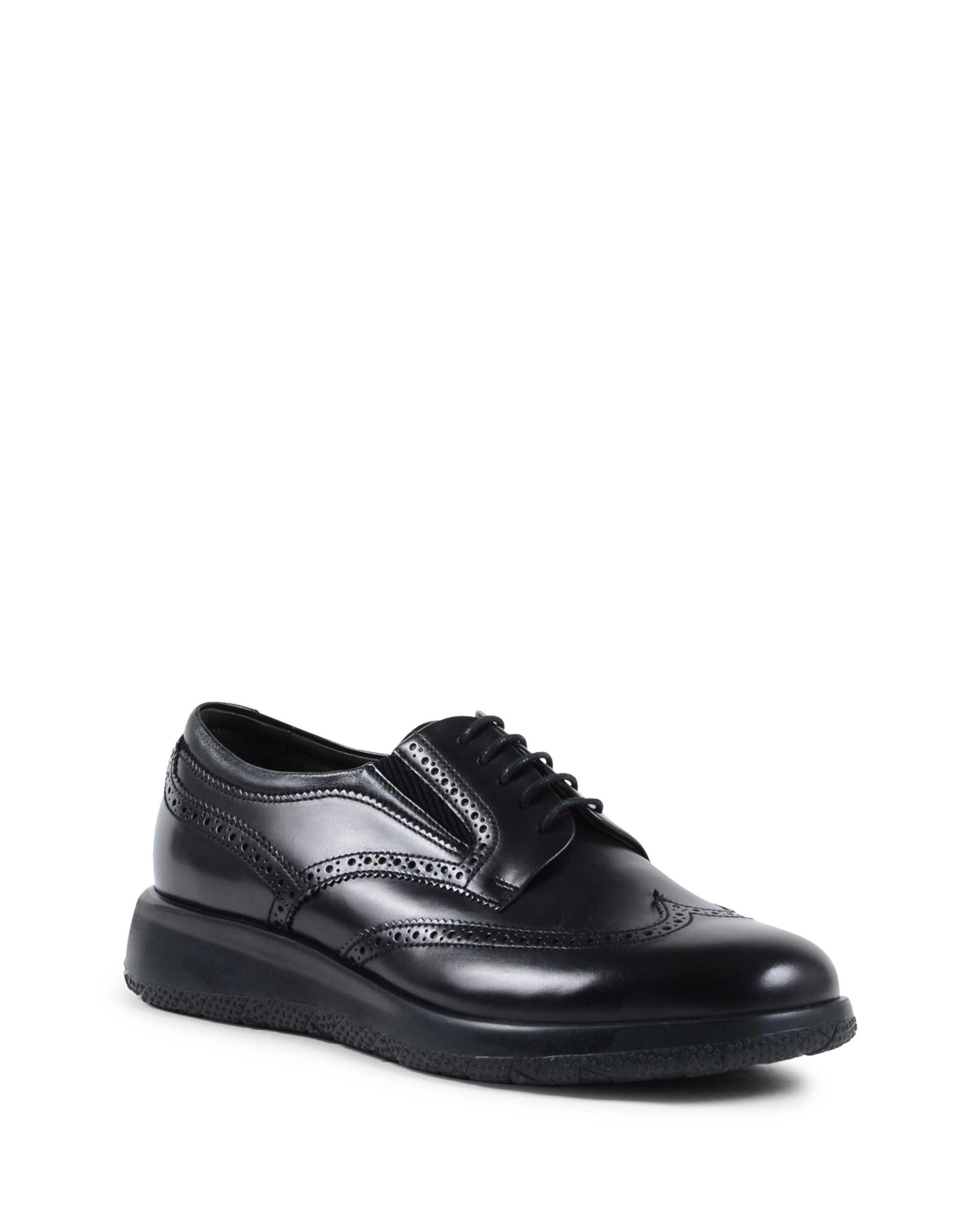Fratelli Rossetti Mens Lace Up Shoe Black 45976 LEICESTER NERO