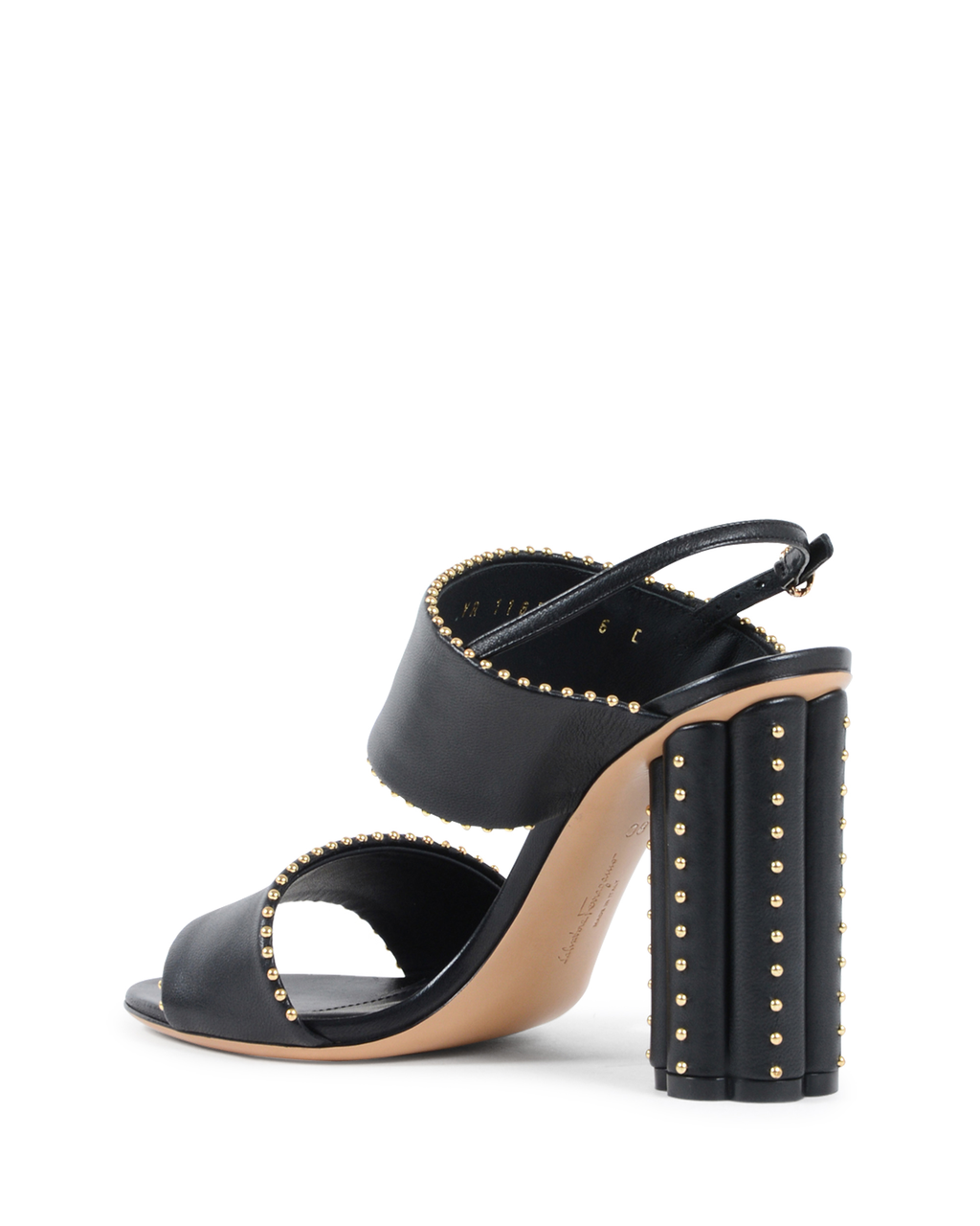 Sandalia Salvatore Ferragamo para mujer negra CARPI