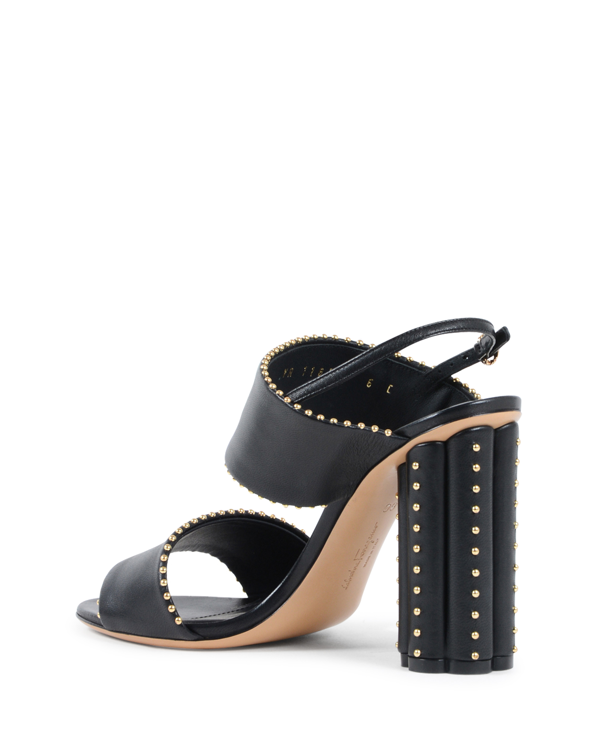 Sandalia Salvatore Ferragamo para mujer negra CARPI
