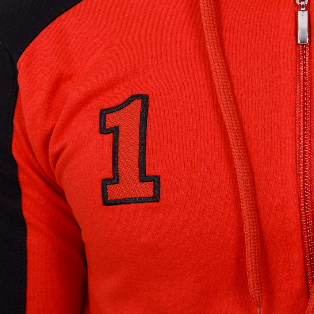 Sudadera con capucha y cremallera de manga larga para hombre del Ufford & Suffolk Polo Club