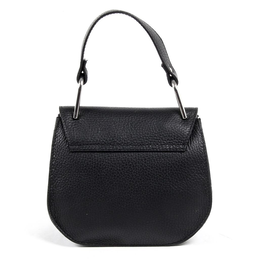 V 1969 Italia Womens Handbag Black DUBLINO