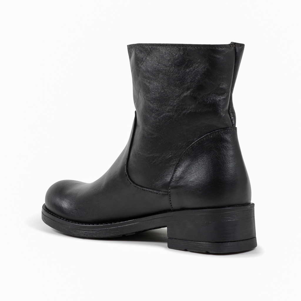 19V69 Italia Botines para mujer Negro 016 VITELLO NERO