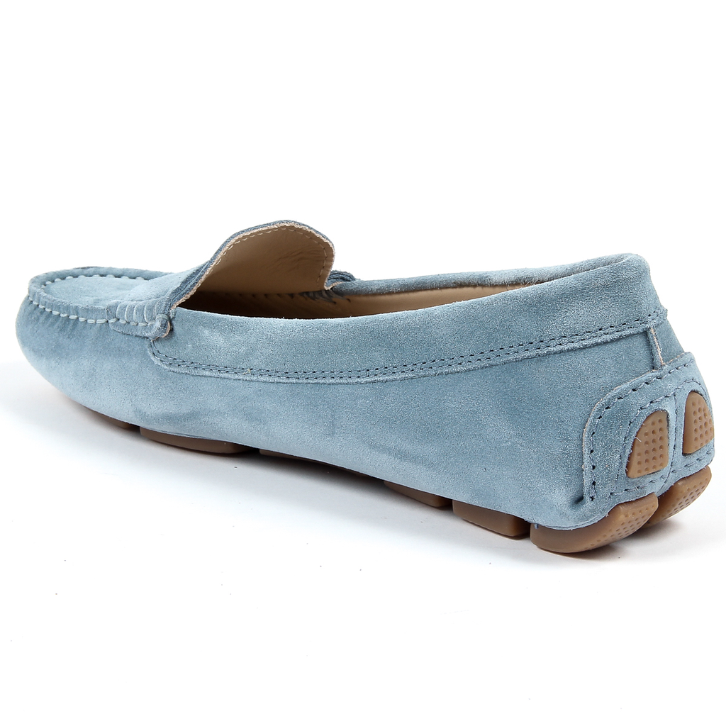 Andrew Charles Mocasín para mujer Azul Claro MAX