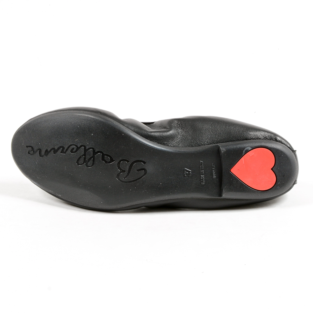 Andrew Charles Womens Soft Ballerina Black GWEN