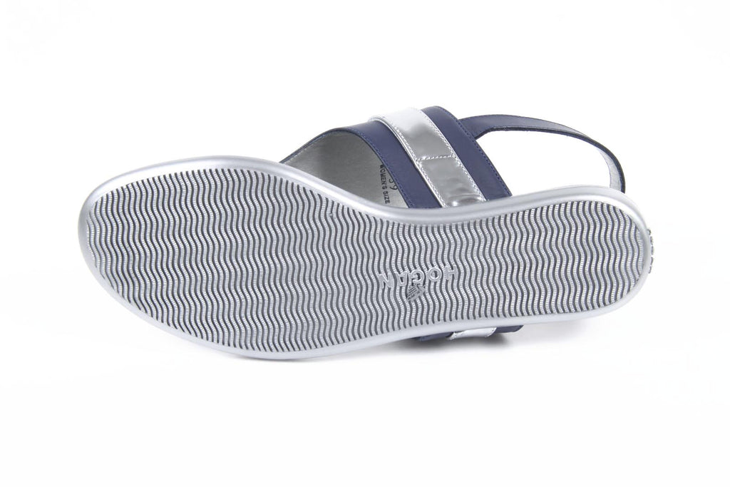 Sandalia plana para mujer Hogan HXW1330R4408LI833O