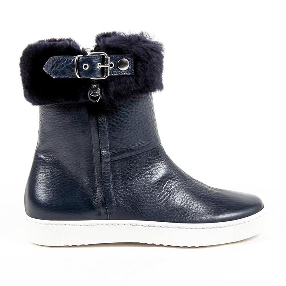 Bota corta para mujer V 1969 Italia 312079 ADRIA BLU/MERINO BLU