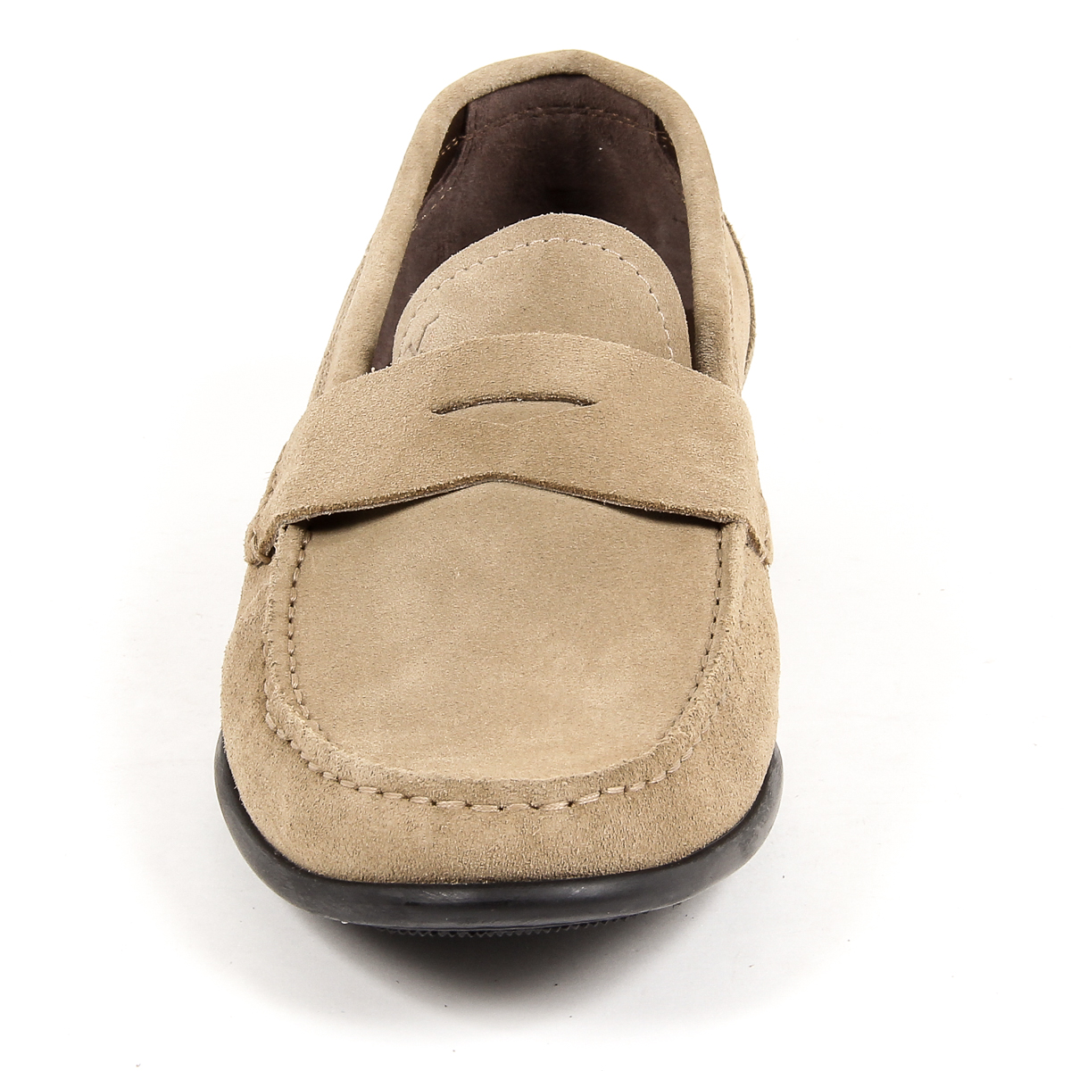 Mocasín para hombre V 1969 Italia Beige LEONARDO