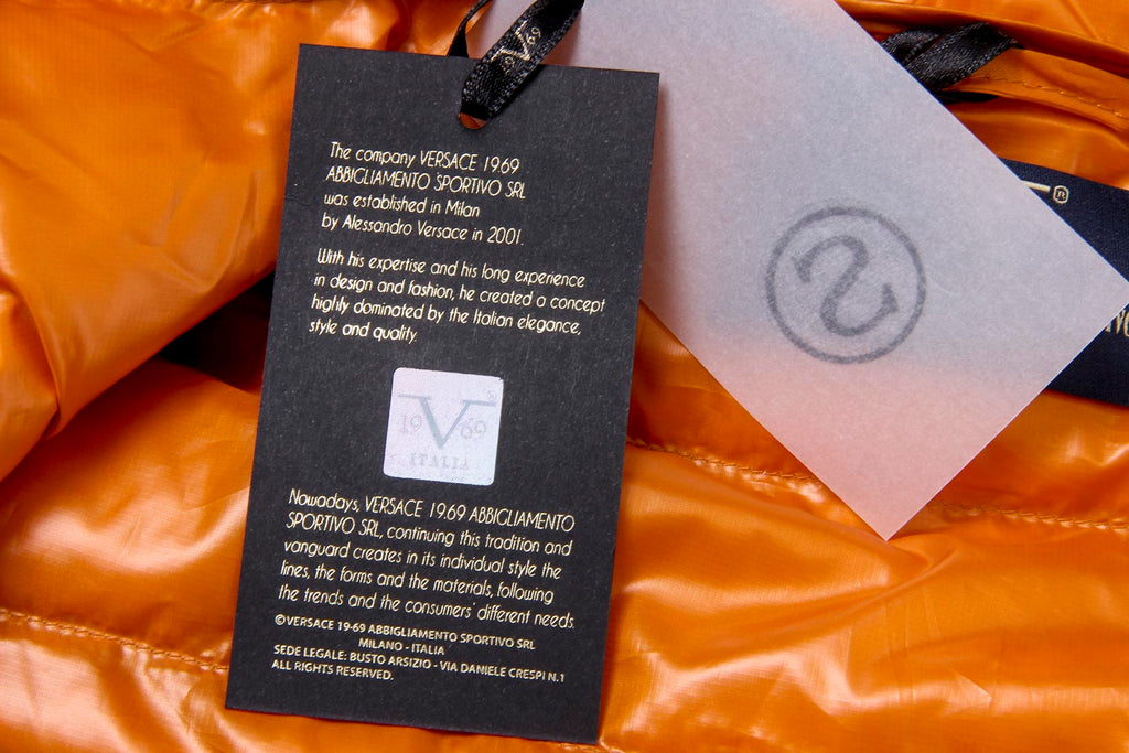 Anorak Hombre V 1969 Italia ARTICO NARANJA