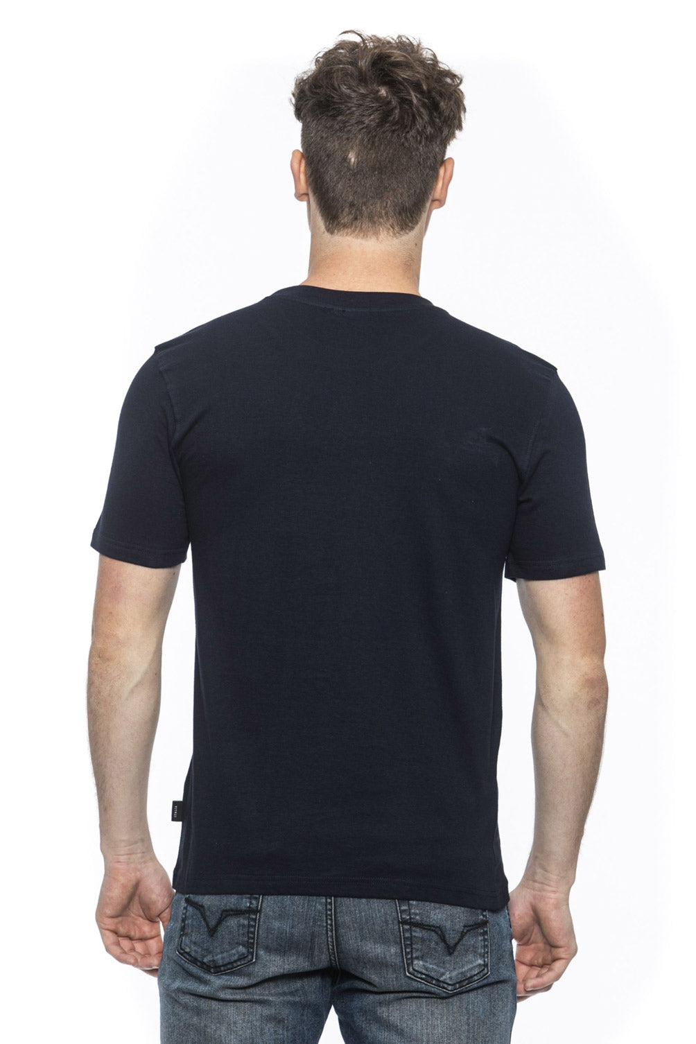 Camiseta 19V69 Italia para hombre azul ERIC AZUL MARINO
