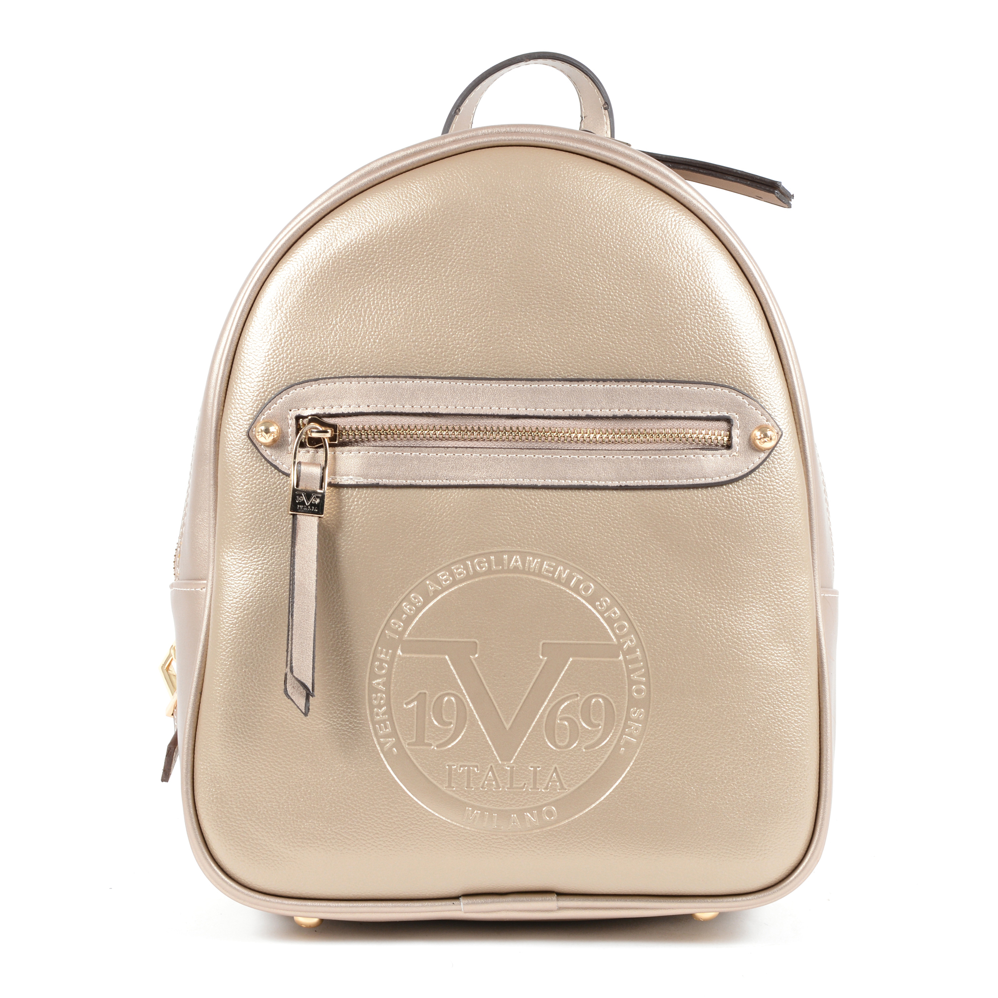 V 1969 Italia Womens Backpack Gold SANTORINI