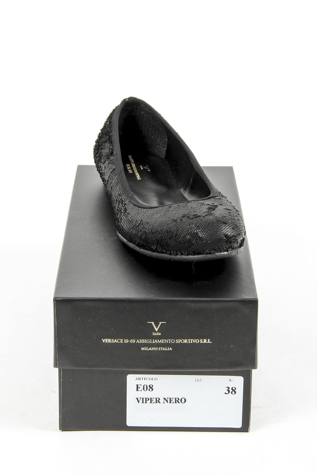 V 1969 Italia Bailarina para mujer E08 VIPER NERO