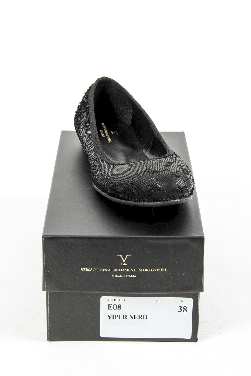 V 1969 Italia Bailarina para mujer E08 VIPER NERO
