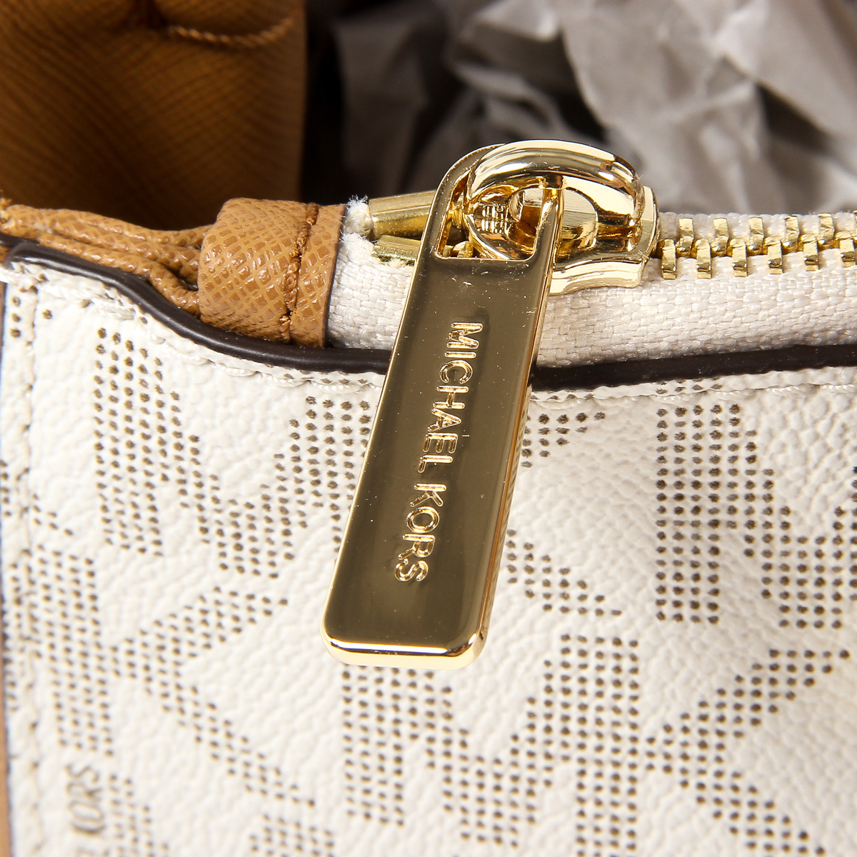 Michael Kors Womens Handbag KELLEN 35S7GSOS2B VANILLA ACRN