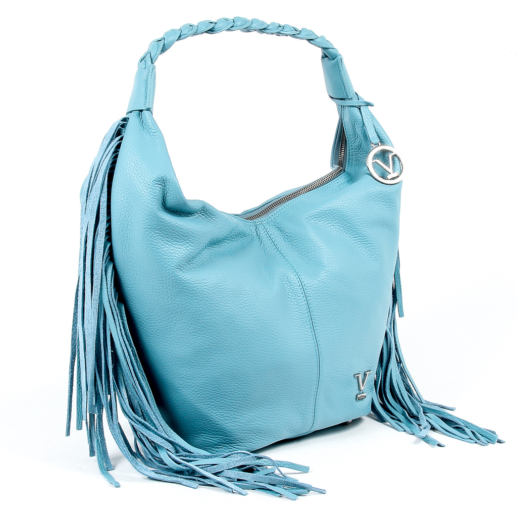 V 1969 Italia Womens Handbag Light Blue OSLO
