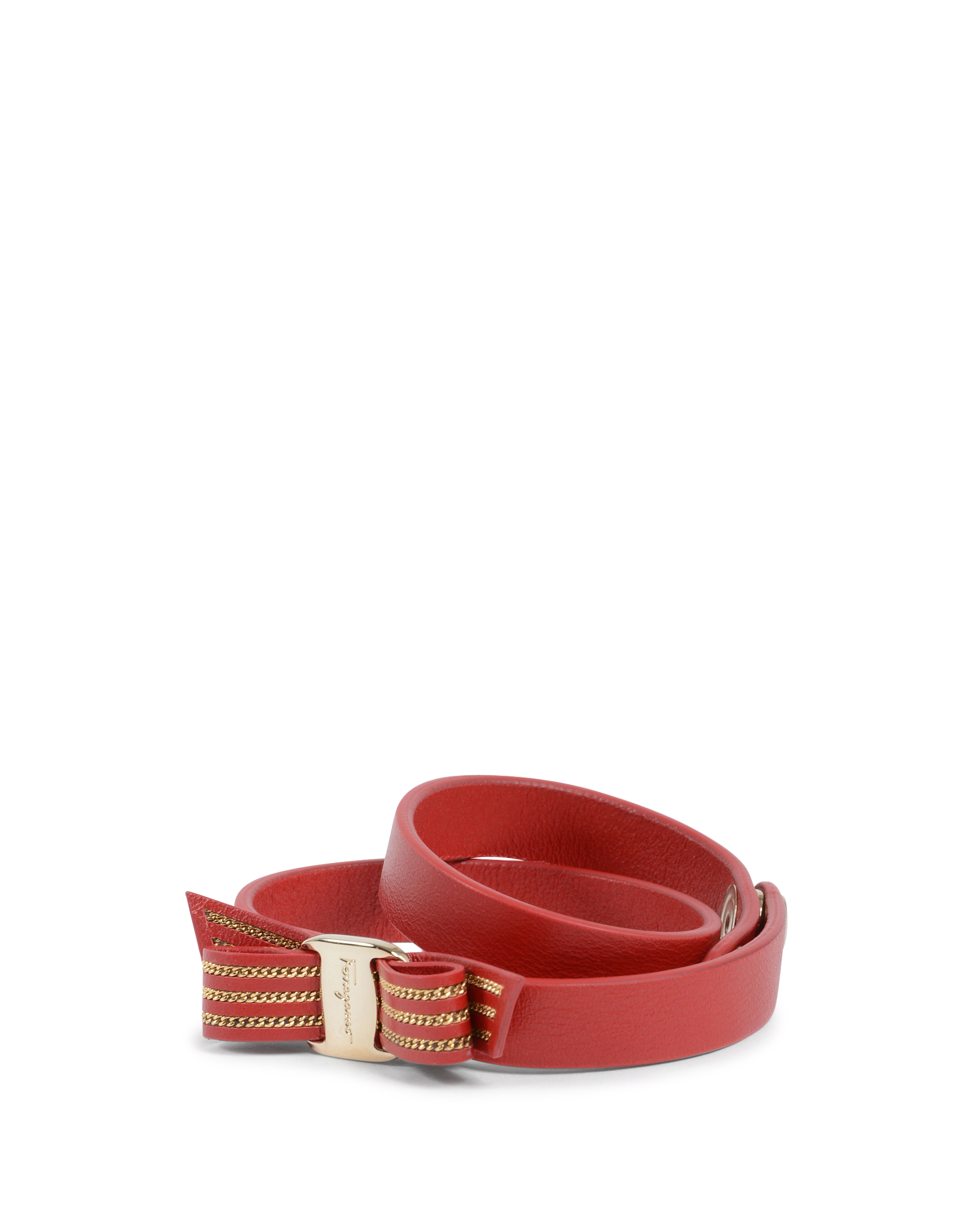 Pulsera Salvatore Ferragamo para mujer, color rojo, 762255 695748