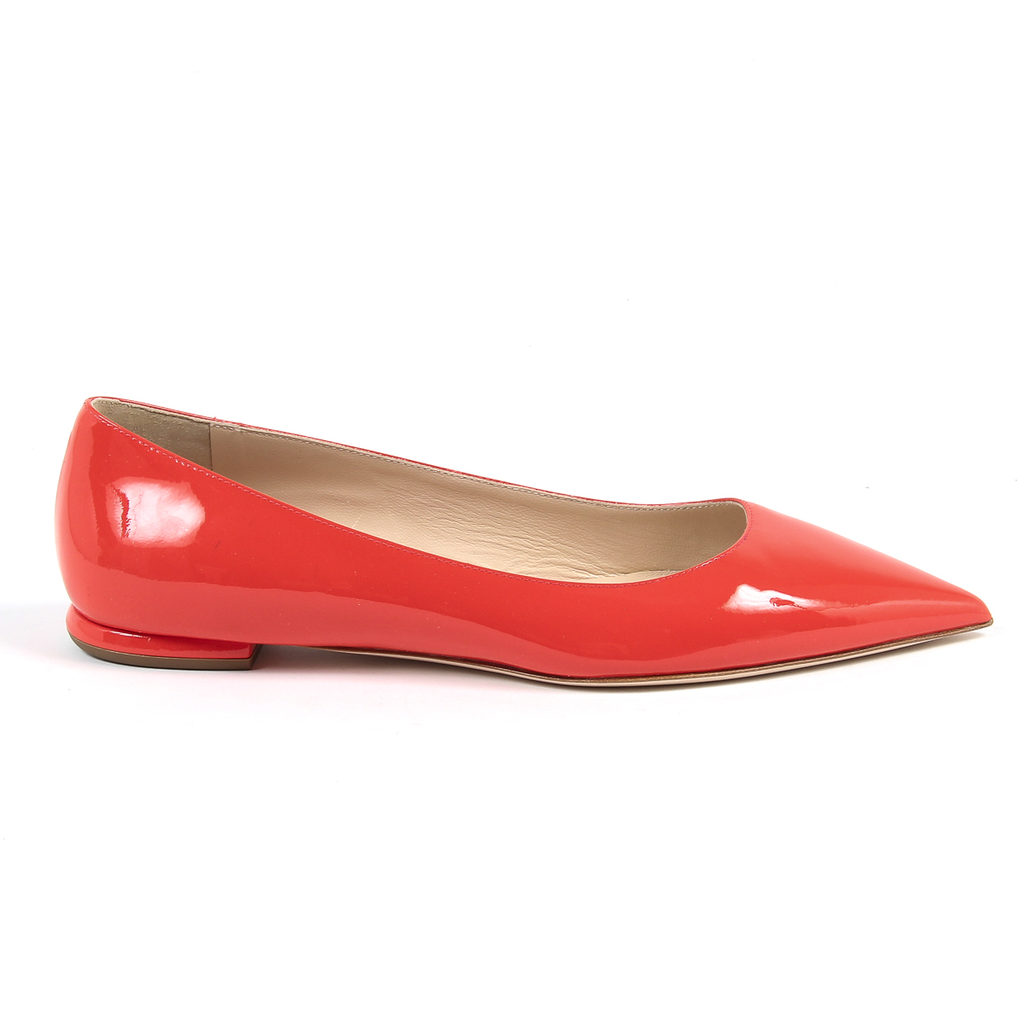 Andrew Charles By Andy Hilfiger Bailarina para mujer roja BALTIMORE