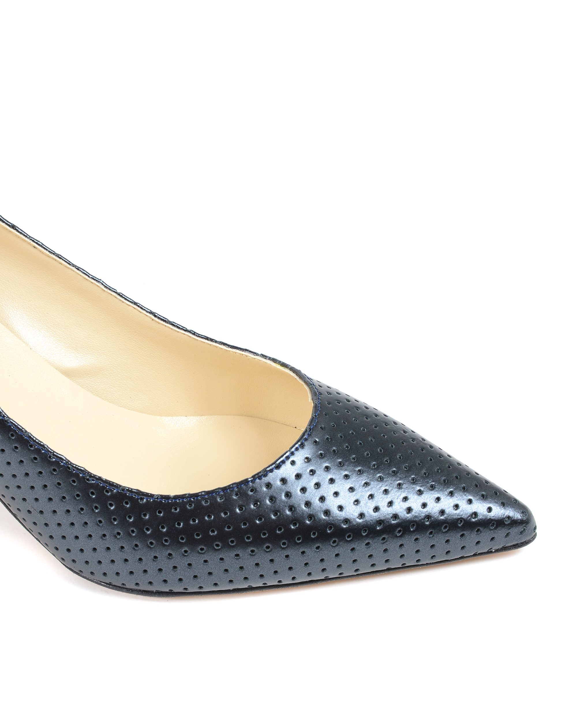19V69 Italia Zapatos de salón para mujer Lamè Azul DEC65 TRAF LAM BLU