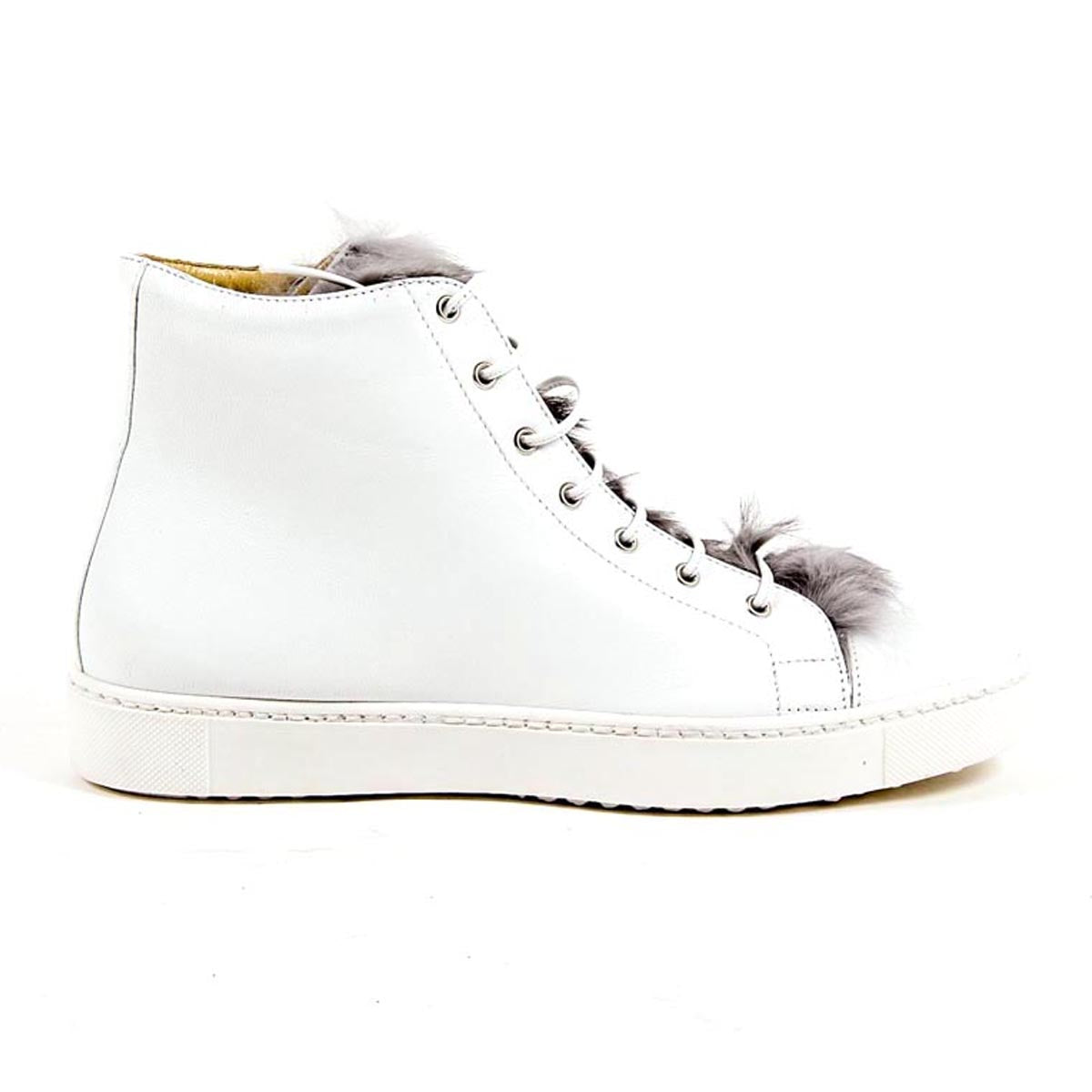 V 1969 Italia Zapatillas altas para mujer 312070 NAPPA BIANCO