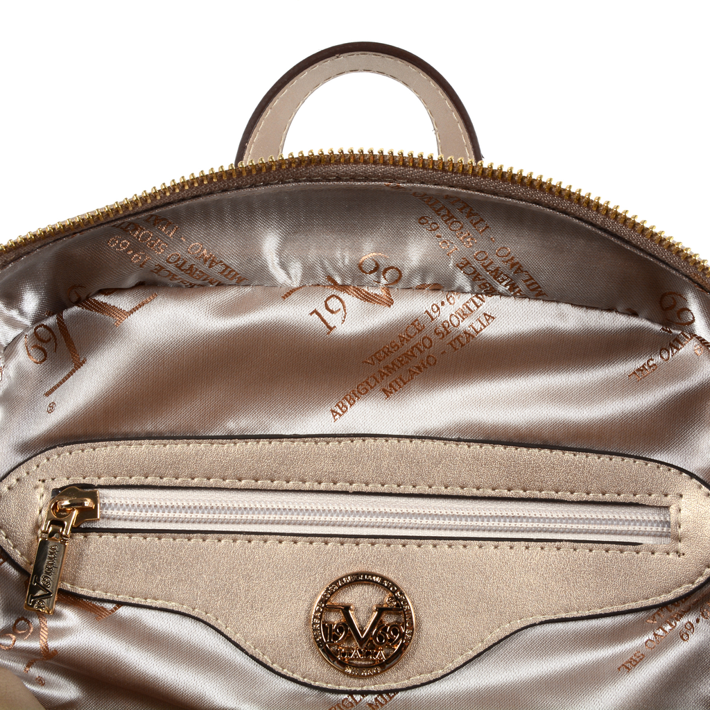 V 1969 Italia Womens Backpack Gold ISTANBUL