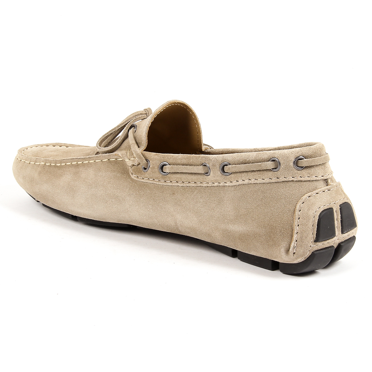 Mocasines V 1969 Italia para hombre color topo ADAM
