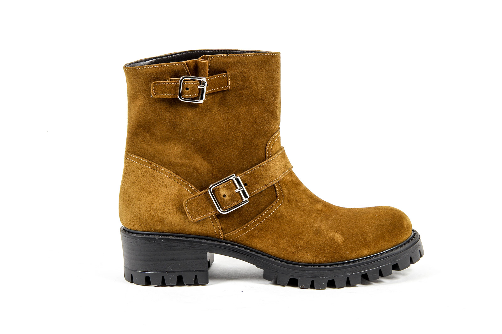 V 1969 Italia Womens Short Boot Brown AMALFI