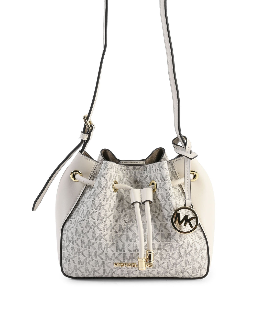 Bolso bandolera pequeño tipo cubo Michael Kors 35F2G8PM1B LT CREAM MULTI
