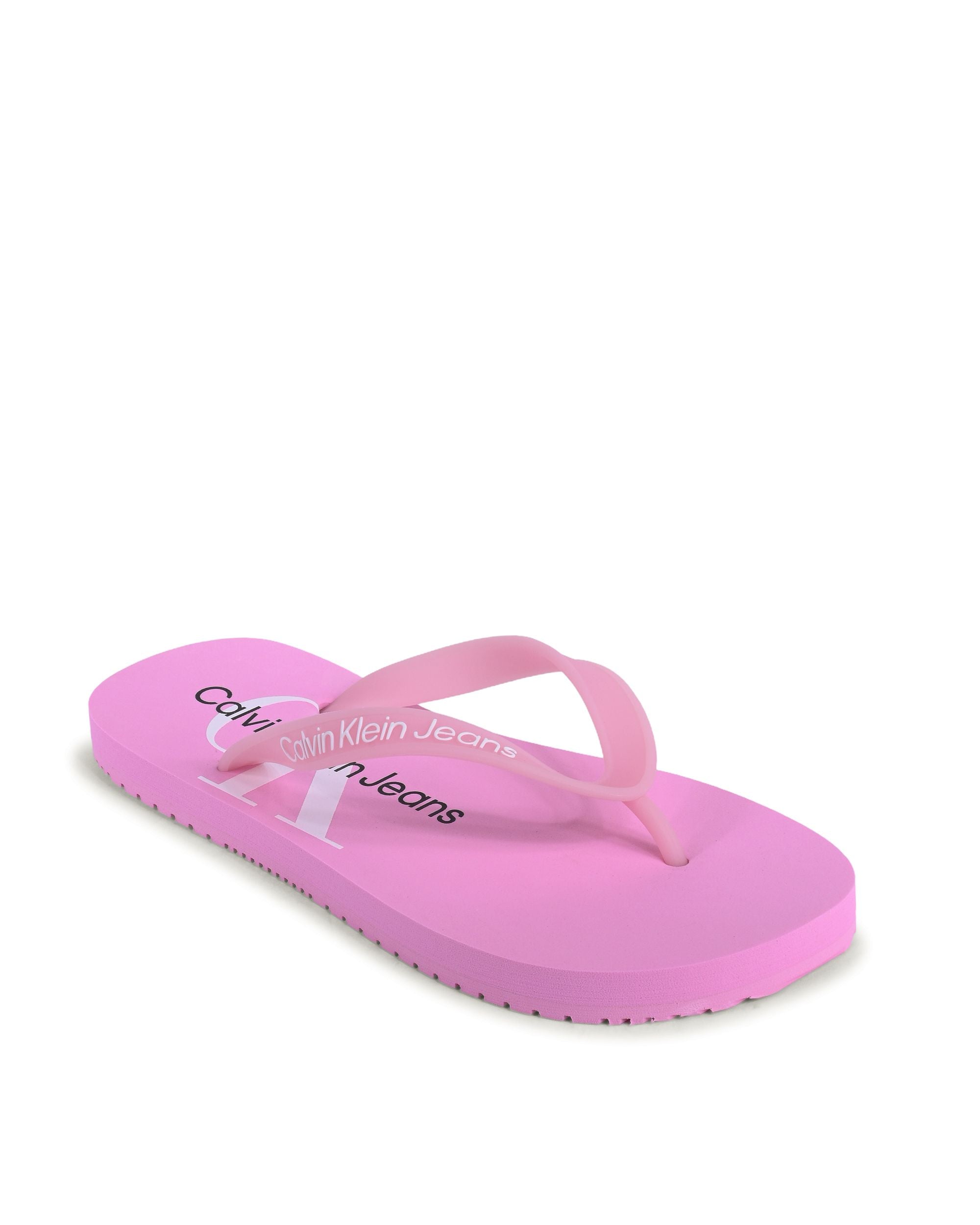 Chanclas Calvin Klein para mujer, color rosa, YW0YW012460J2